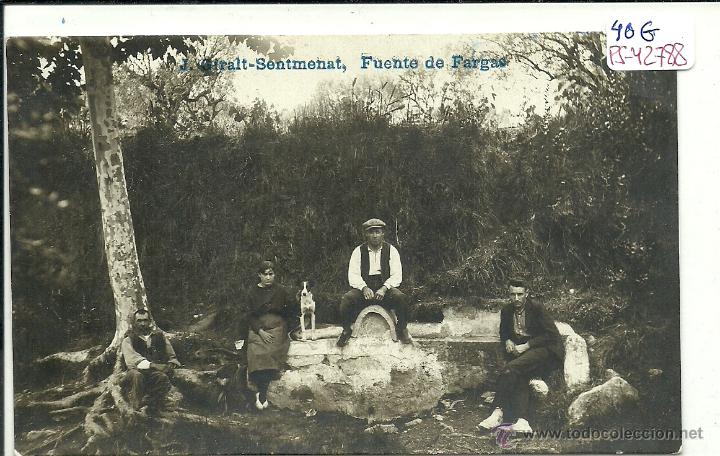 Postkarten: (PS-42788)POSTAL FOTOGRAFICA DE SENTMENAT-FUENTE DE FARGAS