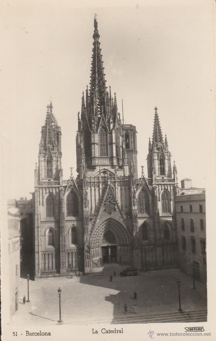 Postales: N&ordm; 17347 POSTAL BARCELONA CATEDRAL - Foto 1
