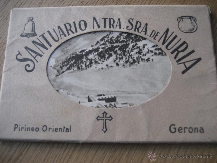 Postcards: Santuario Ntra. Sra. de Nuria. Pirineo Oriental. 8 postales. Huecograbado Munbr&uacute; y Cia.