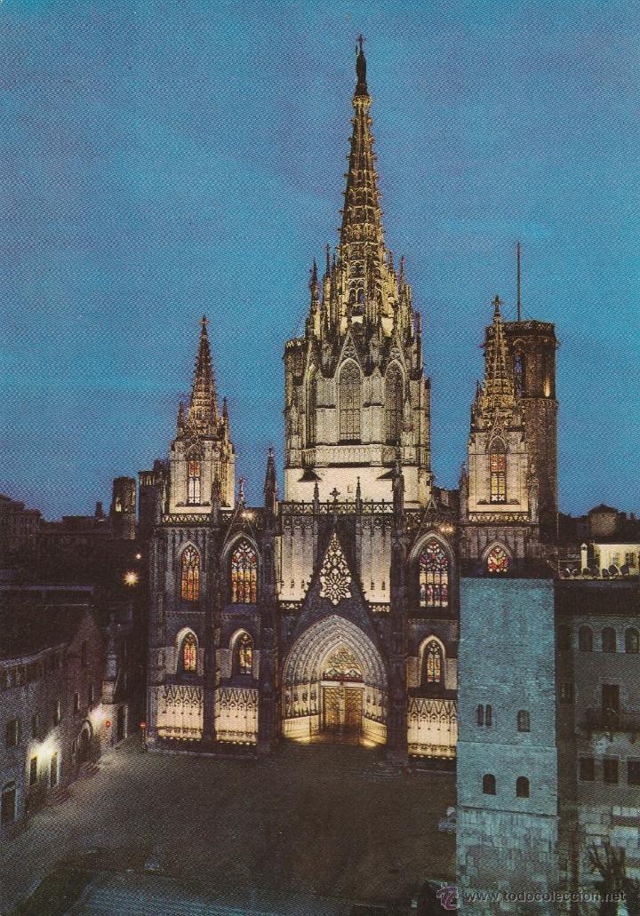 Postales: N&ordm; 18099 POSTAL BARCELONA LA CATEDRAL - Foto 1