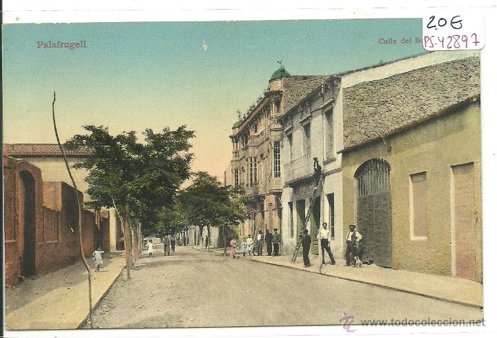 Postkarten: (PS-42897)POSTAL DE PALAFRUGELL-CALLE DEL SOL