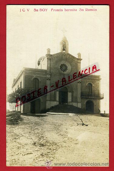 Postkarten: POSTAL SAN BOY , FRONTIS HERMITA SAN RAMON , FOTOGRAFICA , ORIGINAL, P97074