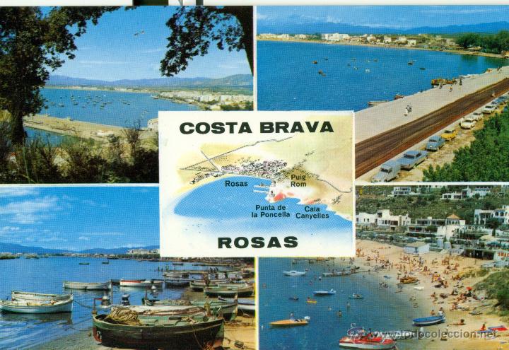 Postales: Gerona Rosas - Foto 1