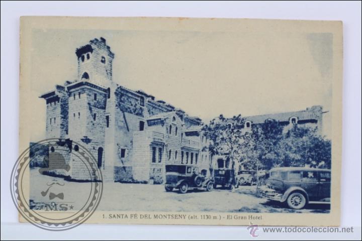 Postais: Antigua Postal - 1. Santa F&eacute; del Montseny. El Gran Hotel - Sin Circular