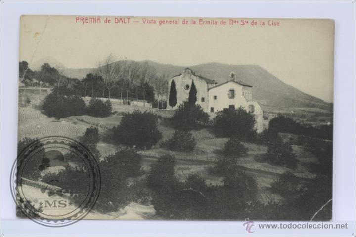 Postales: Antigua Postal - Premi&aacute; de Dalt. Vista General Ermita Ntra Sra de la Cise - Escrita Dorso