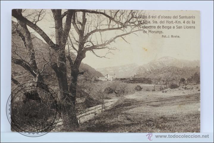 Postais: Antigua Postal - 1. Santuario de Ntra. Sra. del Hort, Carretera Berga a San Llorens Morunys