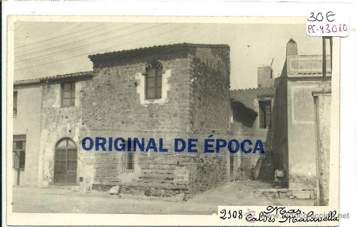 Postkarten: (PS-43010)POSTAL FOTOGRAFICA DE CALDAS DE MALAVELLA-MAS
