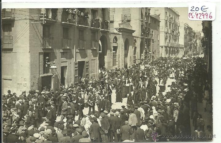 Postkarten: (PS-42996)POSTAL FOTOGRAFICA DE BARCELONA-PROCESION