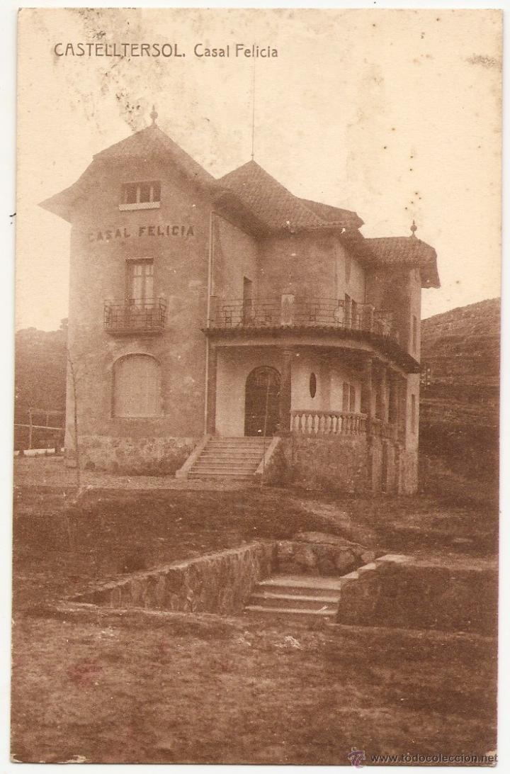Postales: Castelltersol, postal antigua - Foto 1