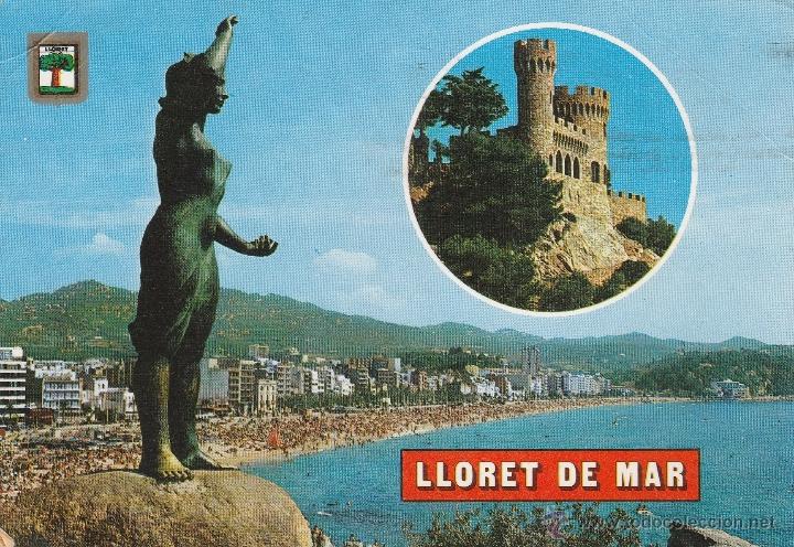 Postales: N&ordm; 19153 POSTAL LLORET DE MAR GERONA - Foto 1
