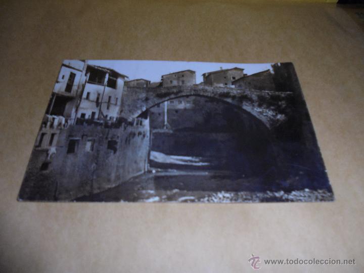 Postkarten: CASTELLAR DE N'HUG - VISTA DEL PUENTE , POSTAL FOTOGRAFICA 14X9 CM.