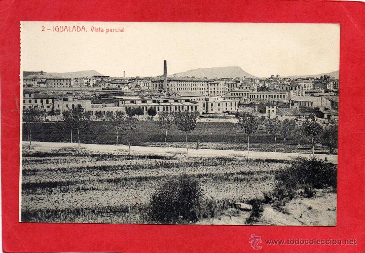 Postales: igualada. 2 vista parcial. thomas - Foto 1