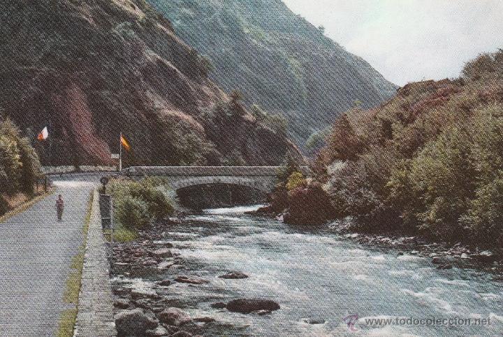 Postales: N&ordm; 15803 POSTAL PIRINEOS DE LERIDA EL VALLE DE ARAN FRONTERA FRANCO ESPA&Ntilde;OLA
