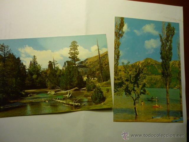 Postales: LOTE POSTALES PIRINEOS LLEIDA.-BOHI - AIGUES TORTES-EMBALSE S.ANTONIO -1 ESCRITA