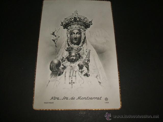 Postales: NUESTR SE&Ntilde;ORA DE MONTSERRAT BARCELONA - Foto 1