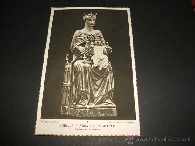 Postales: BARCELONA NUESTRA SE&Ntilde;ORA DE LA MERCED - Foto 1