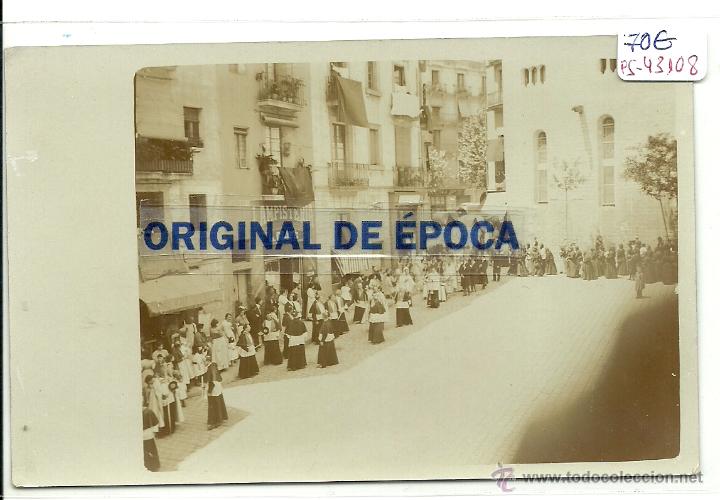 Postkarten: (PS-43108)POSTAL FOTOGRAFICA BARCELONA-MAMPISTERIA LEANDRO OLIVE,C/RECH.PROCESION