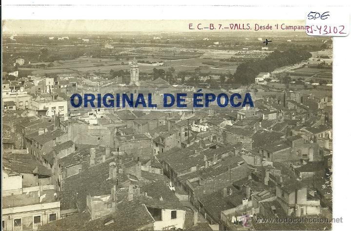 Postkarten: (PS-43102)POSTAL FOTOGRAFICA DE VALLS-DESDE L&acute;CAMPANAR