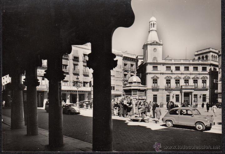 Postales: POSTAL FOTOGRAFICA REUS -PLAZA ESPA&Ntilde;A. EDITA SOBERANAS NUM. 1