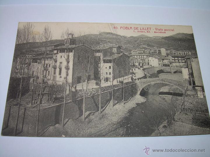 Postcards: ANTIGUA POSTAL......POBLE DE LILLET.