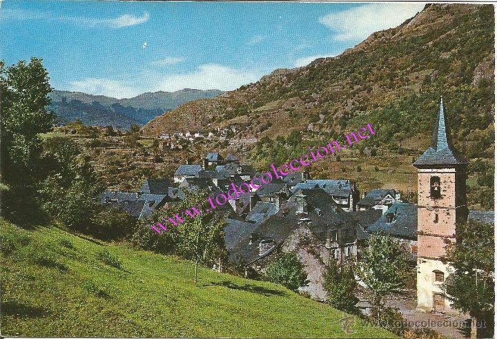 Postales: VALL DE ARAN - LES BORDES - PIRINEU CATALA (POSTAL DE 1973) SIN CIRCULAR