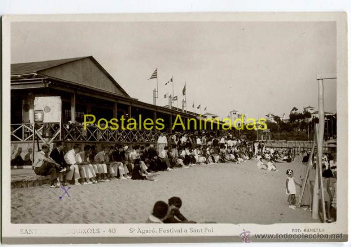 Postcards: a02640 S'agaro - Festival A Sant Pol - Manetes N&ordm;40
