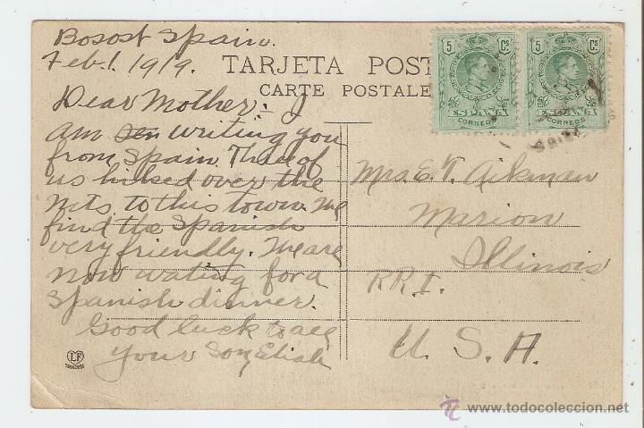 Postales: VALLE DE ARAN A BOSSOT 1919 - Foto 2