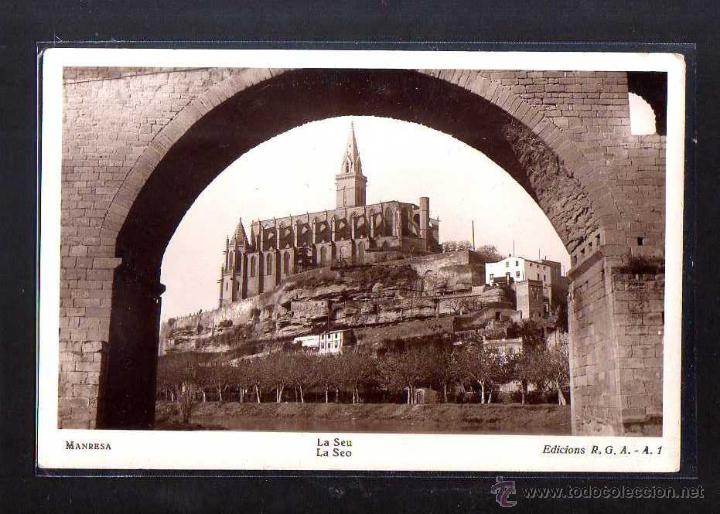 Postales: Postal de Manresa. Ediciones R.G.A. - Foto 1