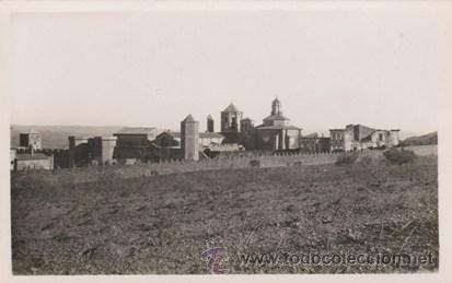 Postales: MONASTERIO DE POBLET - VIMBODI - VISTA GENERAL N&ordm; 1 - ED. GRAFICAS GULIERA - A&Ntilde;OS 50 - NUEVA