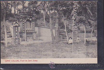 Postales: POSTAL SANT CELONI FONT DE SANT JOSEP - Foto 1
