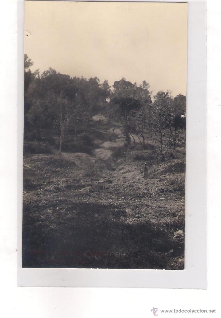 Postales: POSTAL DE SANTA CREU  D'OLORDE - CAMI DE LA CREU .