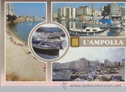 Cartoline: L&acute;AMPOLLA COSTA DORADA, N&ordm; 4 , DIVERSOS ASPECTOS, POSTALES ESCUDO DE ORO
