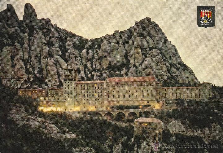 Postcards: N&ordm; 22385 POSTAL MONTSERRAT EL SANTUARIO BARCELONA