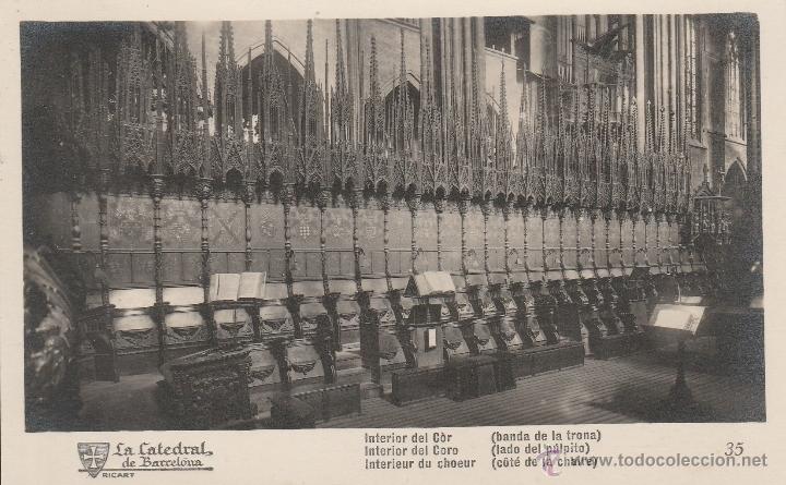 Postales: N&ordm; 21949 POSTAL BARCELONA LA CATEDRAL - Foto 1