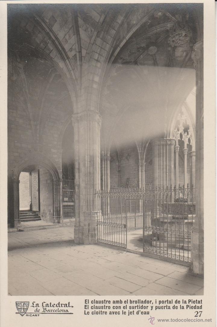 Postales: N&ordm; 21946 POSTAL BARCELONA LA CATEDRAL - Foto 1