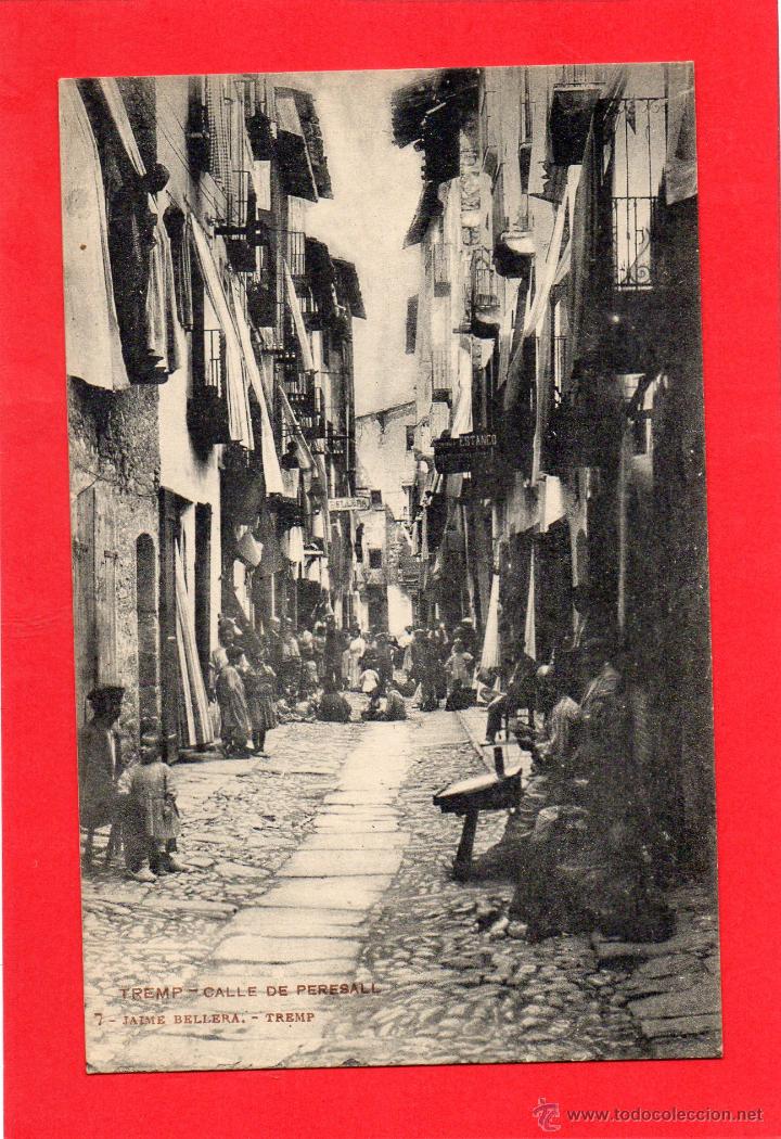Postales: tremp. 7 calle peresal. alpargatero. j bellera