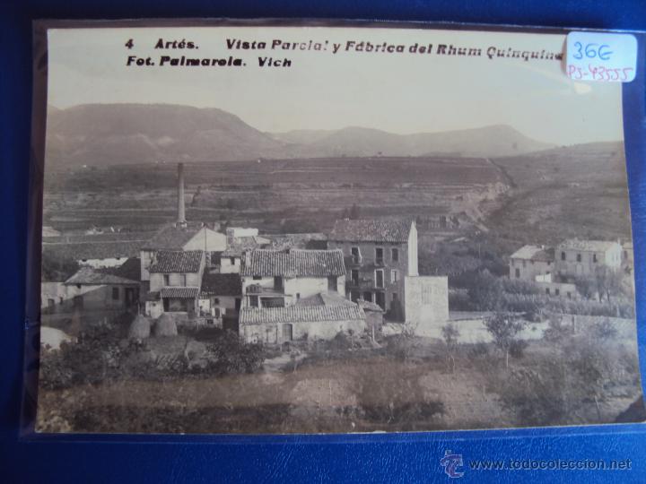 Postkarten: (PS-43555)POSTAL FOTOGRAFICA DE ARTES-VISTA PARCIAL Y FABRICA DEL RHUM QUINQUIN
