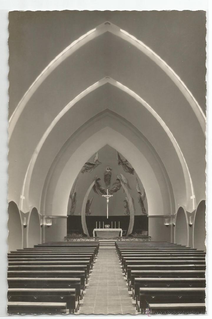 Postales: PONT DE SUERT N&ordm; 445 .- IGLESIA PARROQUIAL INTERIOR .- EDICION OFICINA DE TURISMO