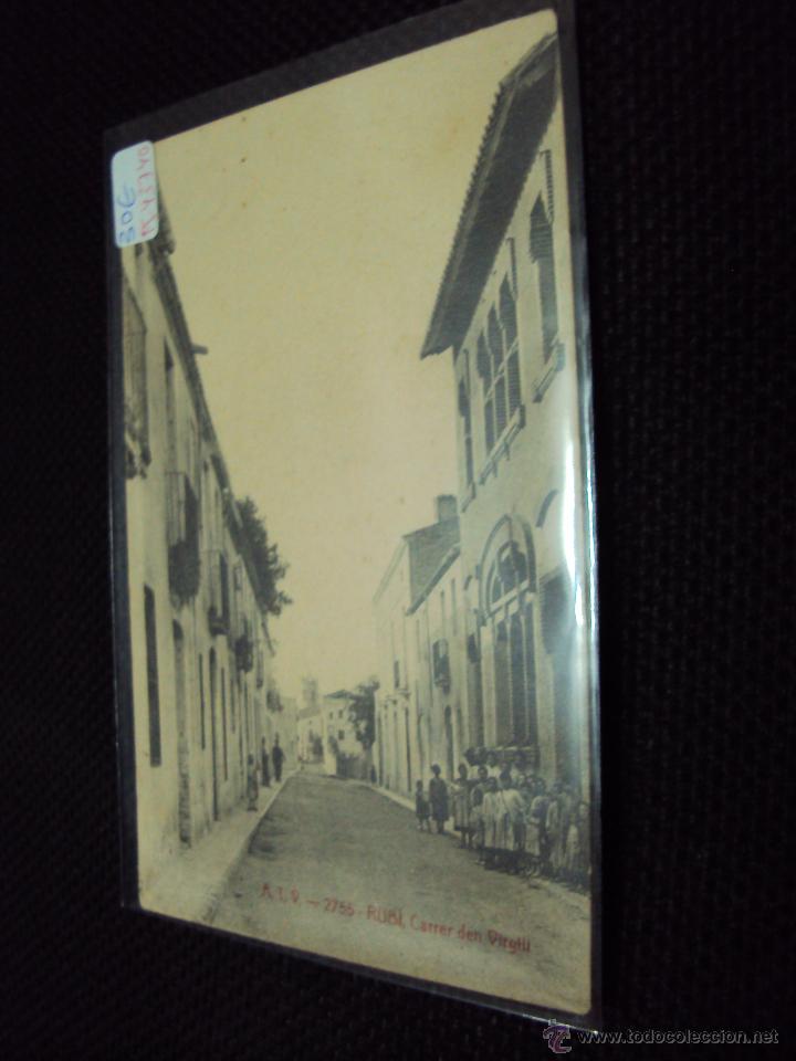 Postkarten: (PS-43740)POSTAL DE RUBI-CARRER DEN VIRGILI.A.T.V.2755