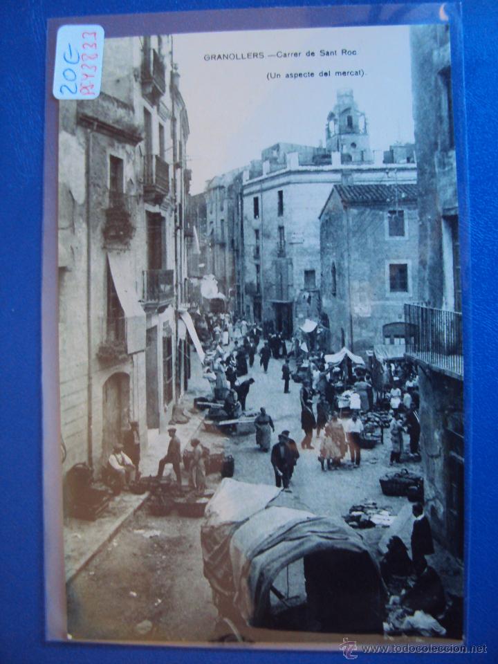 Postkarten: (PS-43833)POSTAL DE GRANOLLERS-CARRER DE SANT ROC