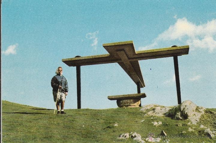 Postales: N&ordm; 22809 POSTAL NURIA ESTACION XI VIA CRUCIS PIRINEO CATALAN GIRONA