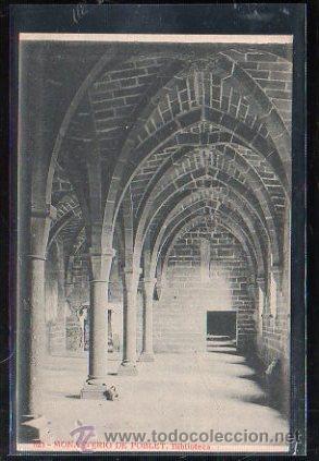 Postkarten: TARJETA POSTAL DEL MONASTERIO DE POBLET - BIBLIOTECA. 523. THOMAS