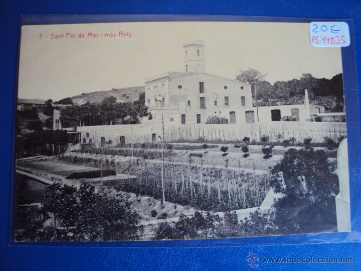 Postkarten: (PS-44035)POSTAL DE SAN POL DE MAR-MAS REIG
