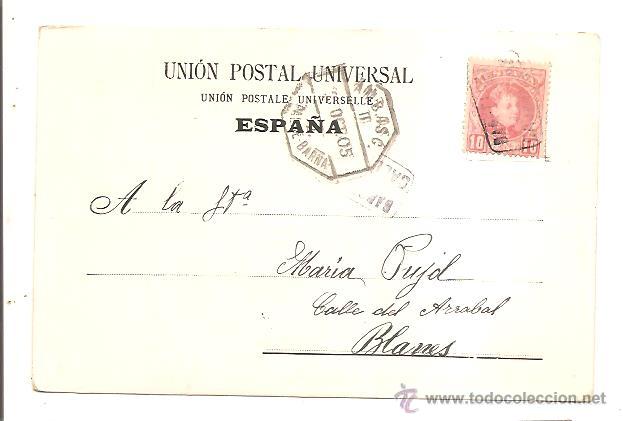 Postales: POSTAL OLOT &ndash; FONT DE LAS TRIAS &ndash; DORSO SIN DIVIDIR - Foto 2