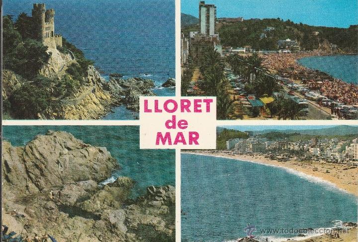 Postales: N&ordm; 23866 POSTAL LLORET DE MAR GERONA - Foto 1