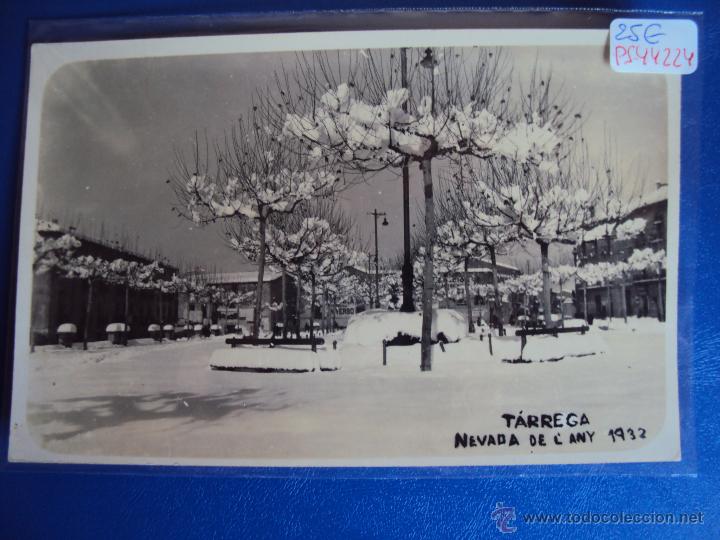 Postcards: (PS-44224)POSTAL FOTOGRAFICA DE TARREGA-NEVADA DE L&acute;ANY 1932