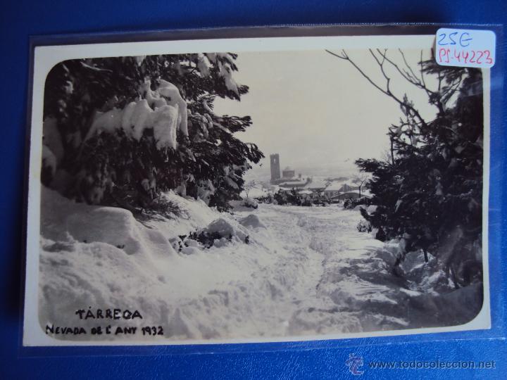 Postkarten: (PS-44223)POSTAL FOTOGRAFICA DE TARREGA-NEVADA DE L&acute;ANY 1932