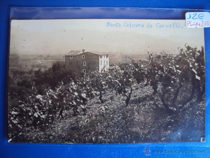 Postales: (PS-44210)POSTAL FOTOGRAFICA DE SANTA COLOMA DE CERVELLO