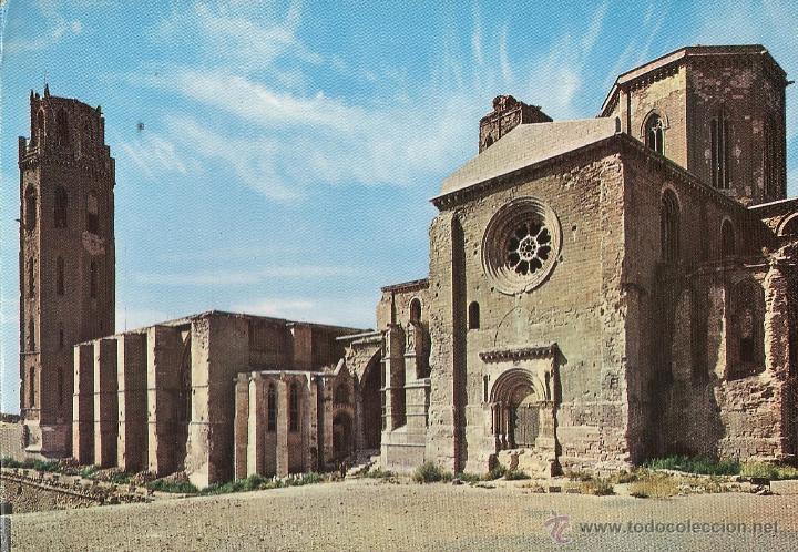 Postales: lerida - la seo - catedrales espa&ntilde;a n&ordm; 25 - ed. publicidad laboratorios cheminova - a&ntilde;o 1972 - x