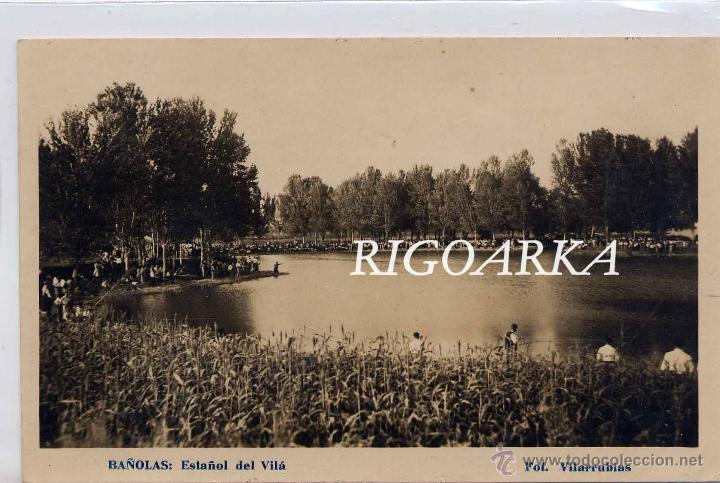 Postales: BA&Ntilde;OLAS (GERONA).- ESTA&Ntilde;OL DEL VIL&Aacute; - Foto 1